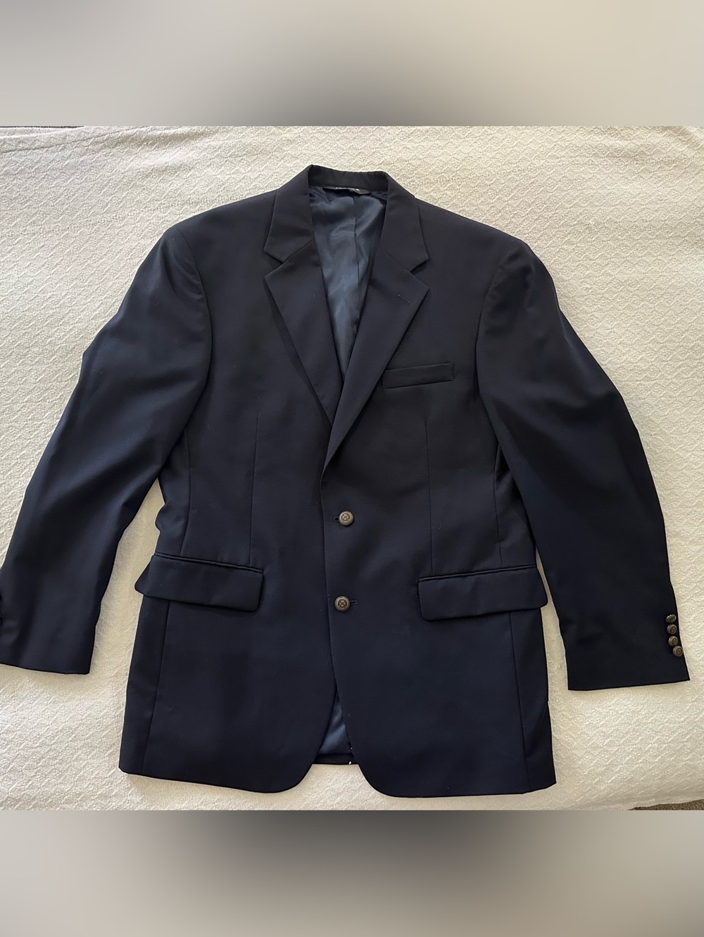 Jos. A. Bank Navy Two-Button Sport Coat